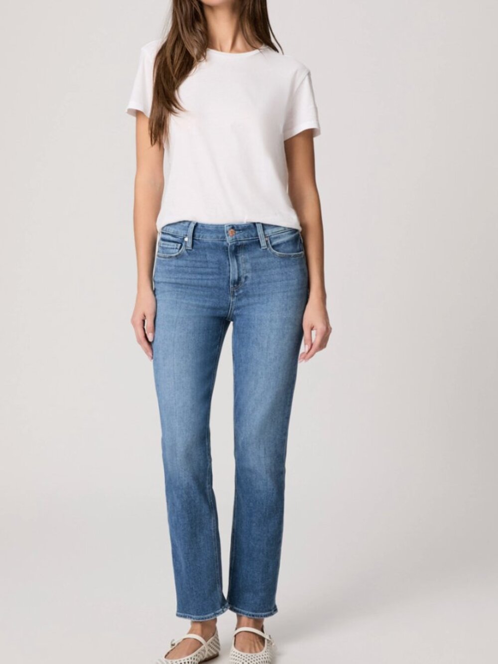 Paige Cindy Crop jeans size 25 in free ride color